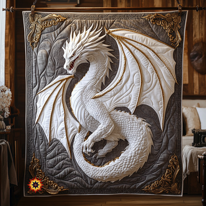 Rynx | Majestic Black Dragon Blanket