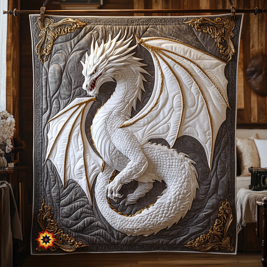 Rynx | Majestic Black Dragon Blanket