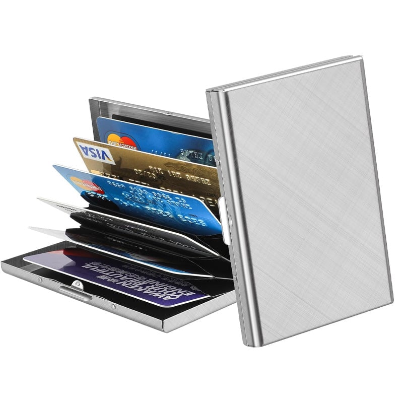 RYNX | 🔥🔥 - 💰💵Rfid Credit Card Holder ✨Silver