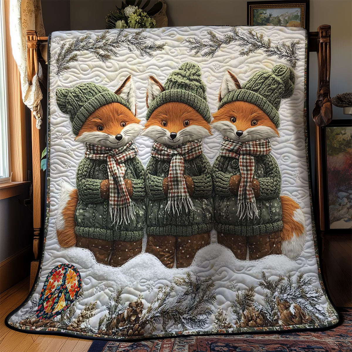 Rynx | Frosty Fox Trio Quilt