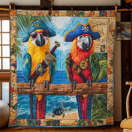 Rynx | Seafaring Parrot Duo Quilt
