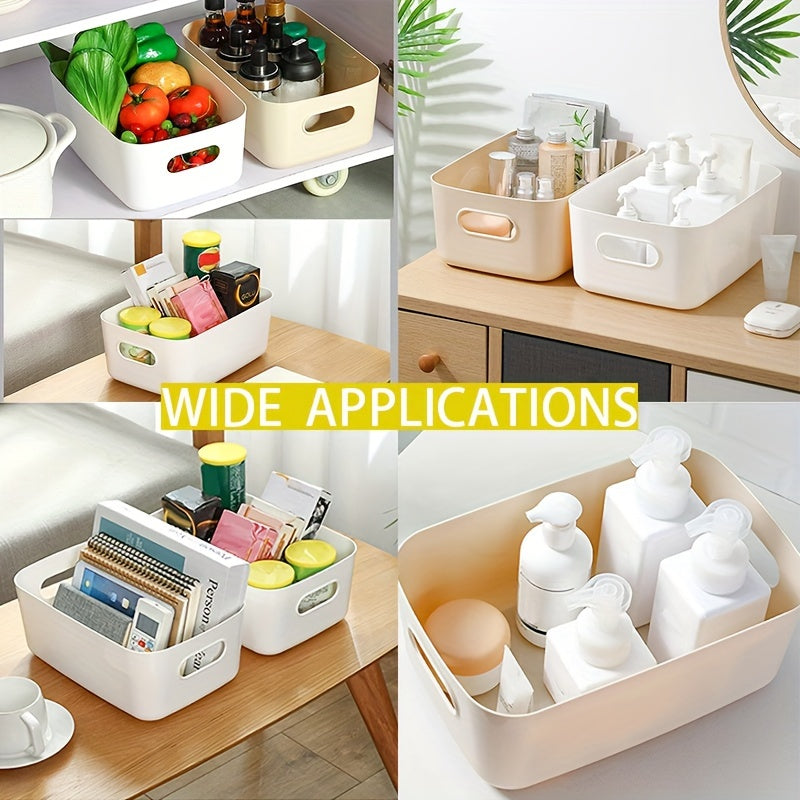 Rynx | Set of 10 Storage Boxes - Lightweight Plastic Organizer