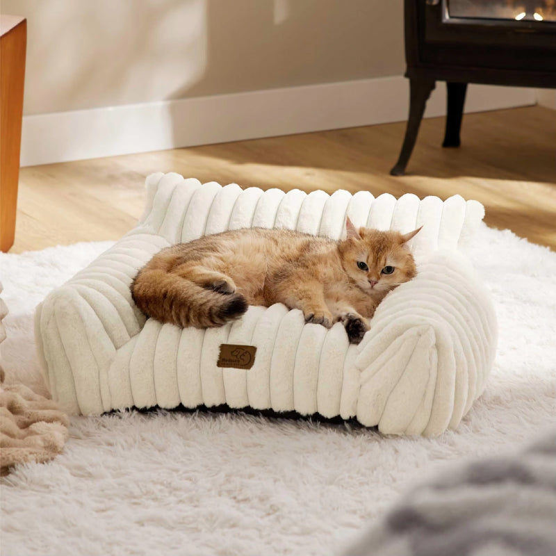 Rynx | Warm Plush Cat and Dog Bed for Winter Comfort