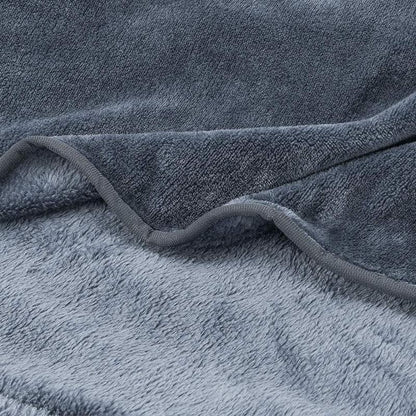 Rynx | Fleece Carry Blanket Poncho - Warm Cozy Travel Wrap Cape