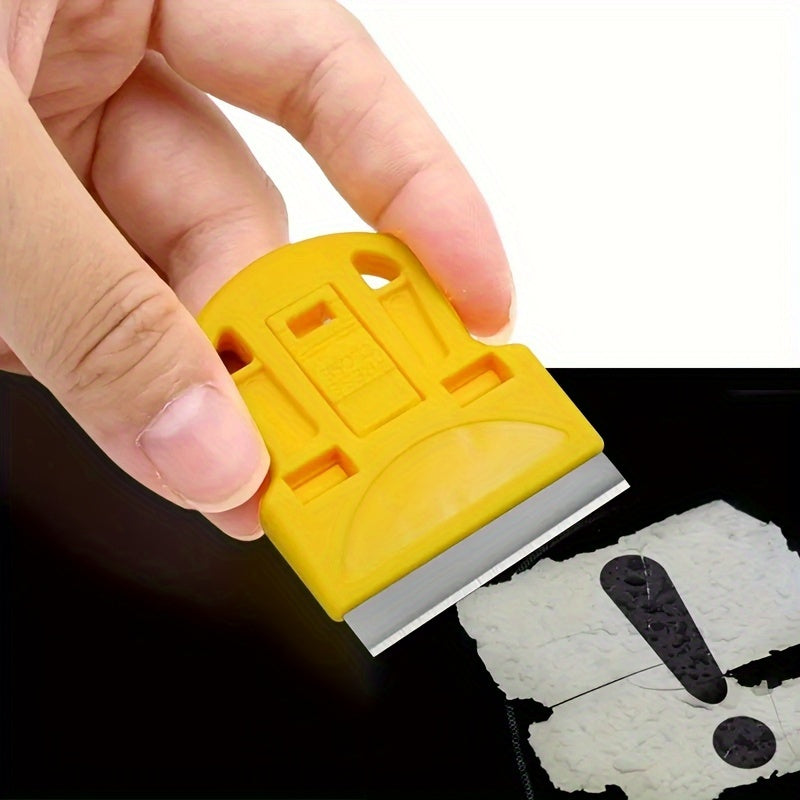 Rynx | 2pcs Mini Razor Blades Scraper - Removes Decals, Stickers, Old Glue, Glass and Car Window Film, Paint, Labels, and Debris