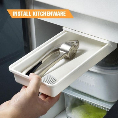 Rynx | Invisible drawer under the desk – Slim, hidden storage for workspace organization
