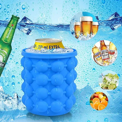 Rynx | Space-saving ice cube container with lid