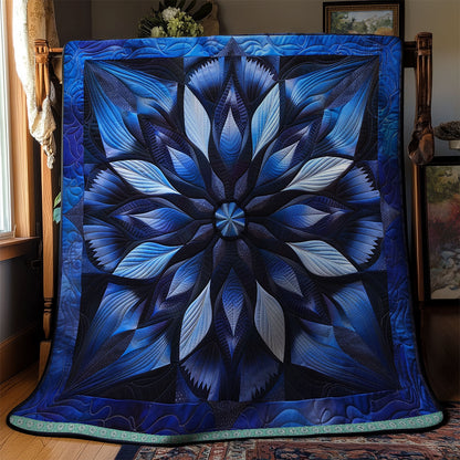 Rynx | Mystic Blue Petals Quilt