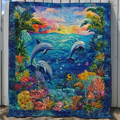 Rynx | Dolphin Family Blanket