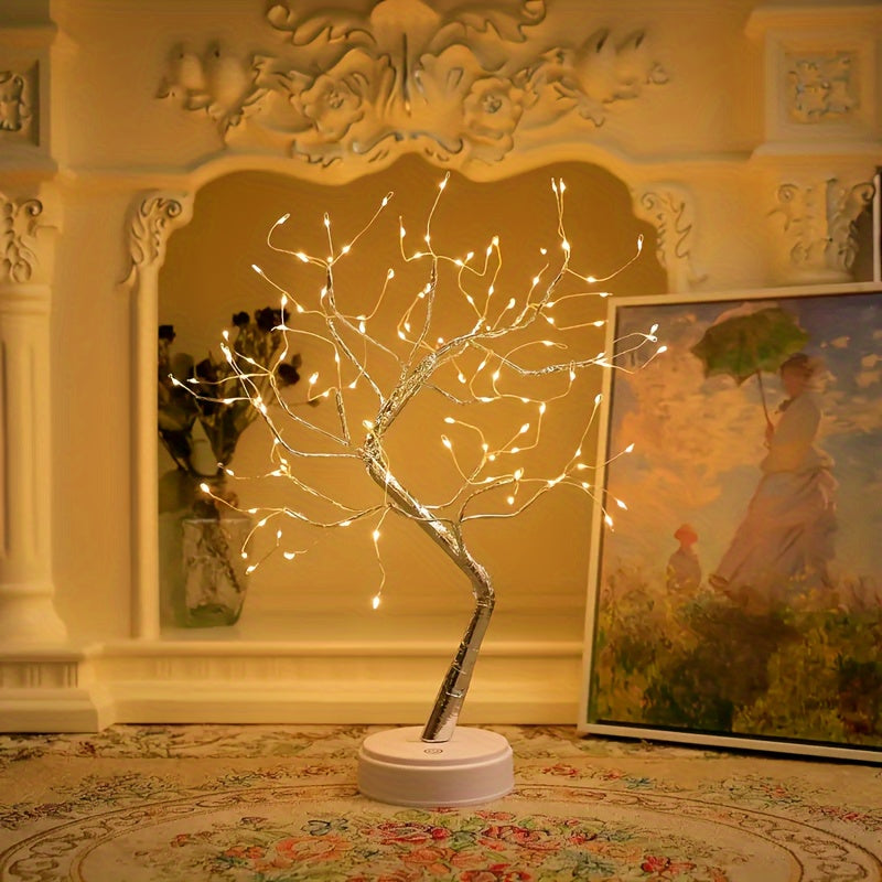 Rynx | LuminaTree - 108 LED Bonsai Tree Lamp with Touch Control