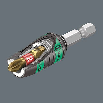 Rynx | Wera 887/4 RR SB Rapidaptor Universal Bit Holder with ring magnet - 1/4" x 57 mm