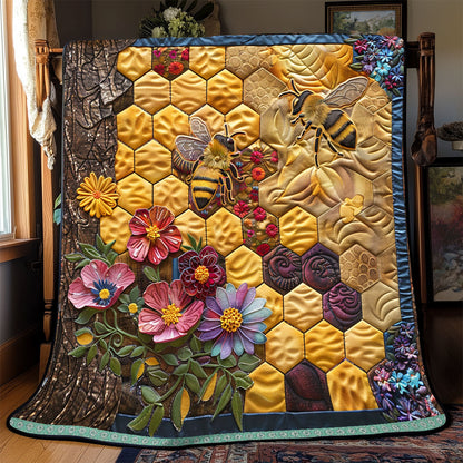 Rynx | Hexagon Bee Hive Blanket