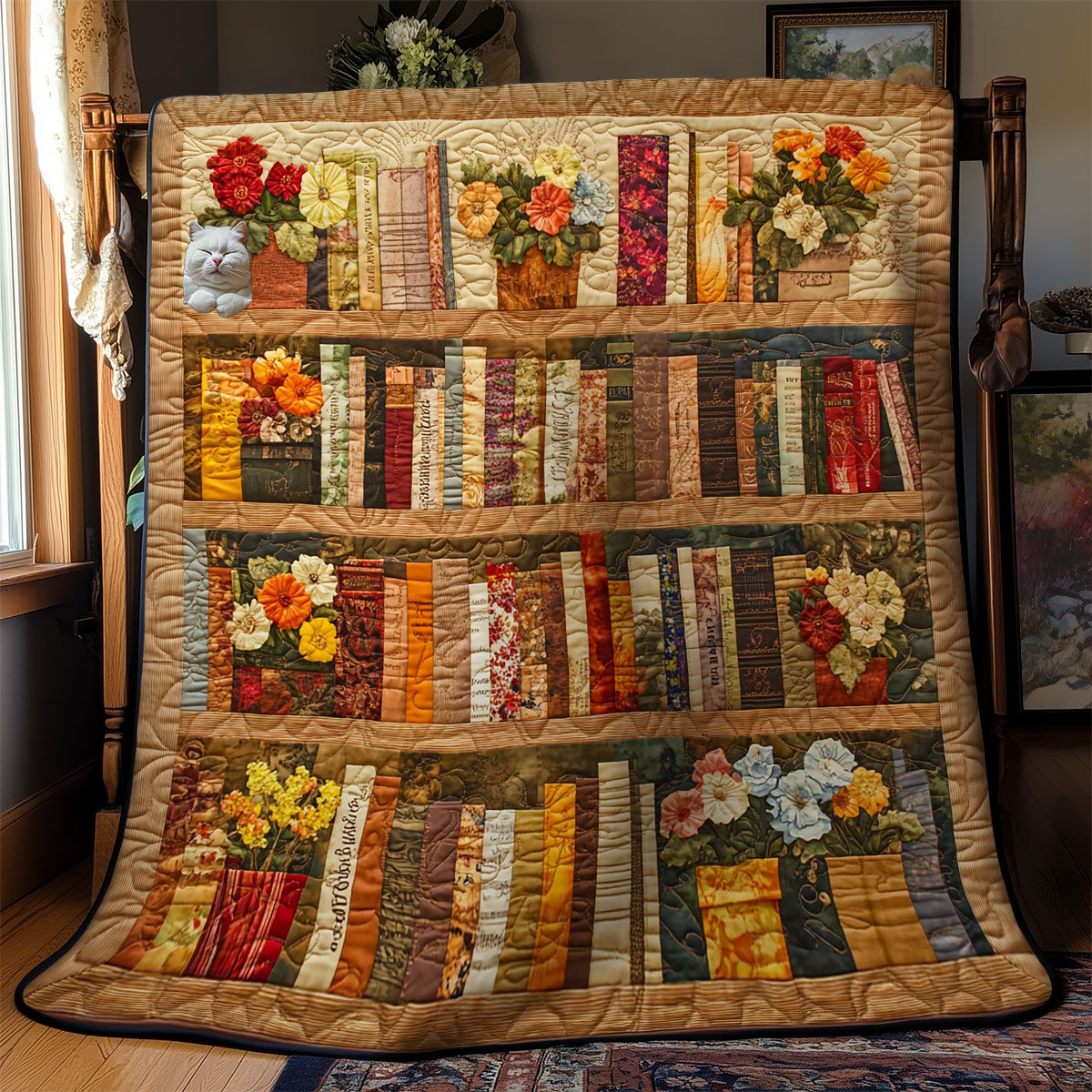 Rynx | Bookcase Quilt