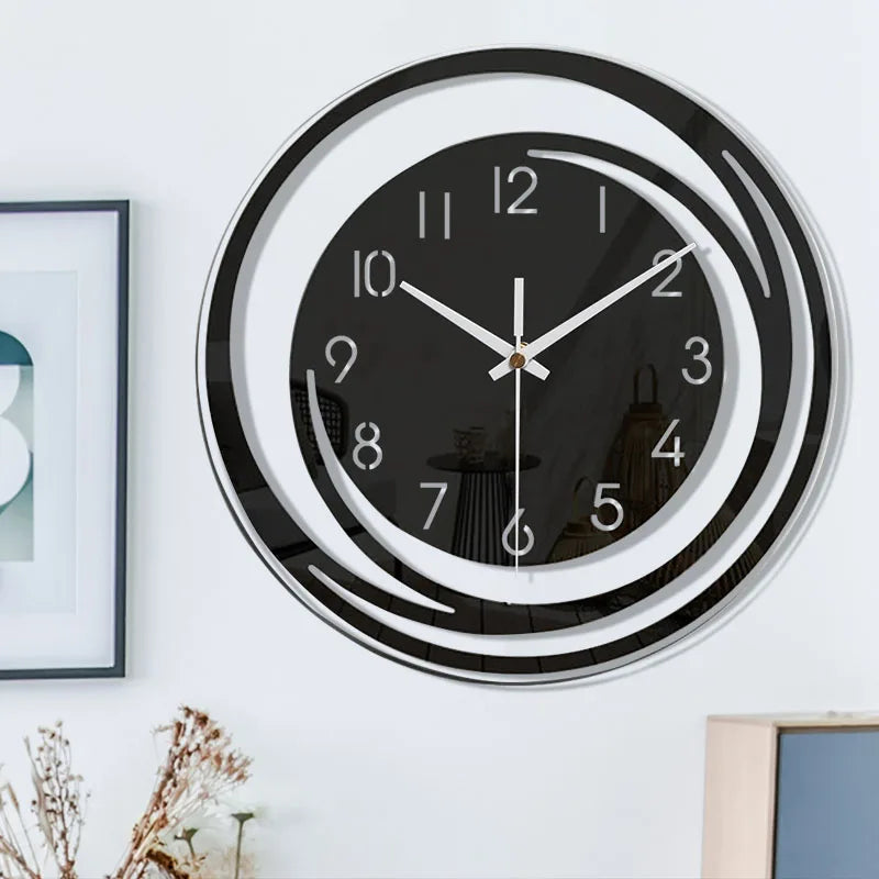 Rynx | QuietTick - Minimalist wall clock in acrylic