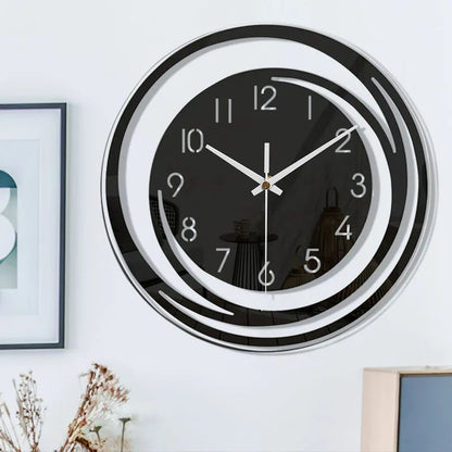 Rynx | QuietTick - Minimalist wall clock in acrylic
