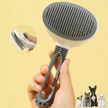 Rynx | Self-Cleaning Pet Grooming Brush for Cats and Dogs