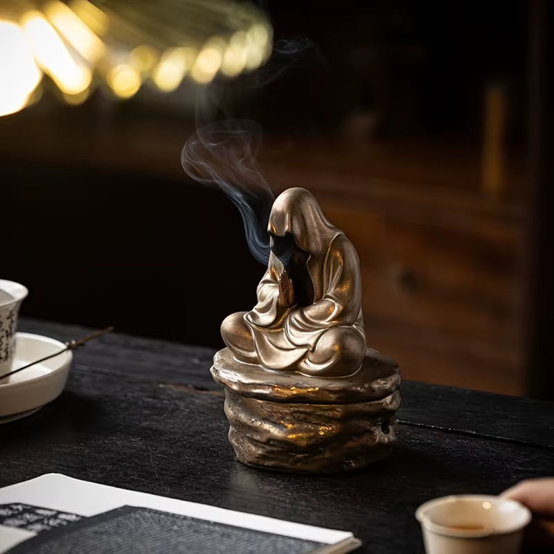 Rynx | Silent Monk Backflow Ceramic Incense Burner