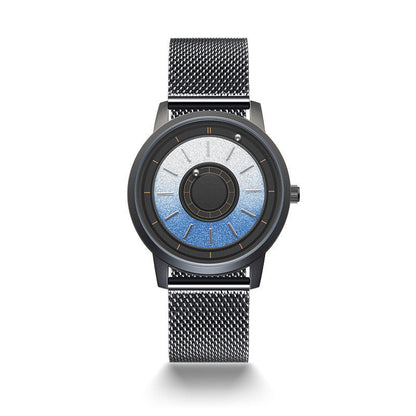 Rynx | Men's magnetic watch quartz original strap 40mm stainless steel strap