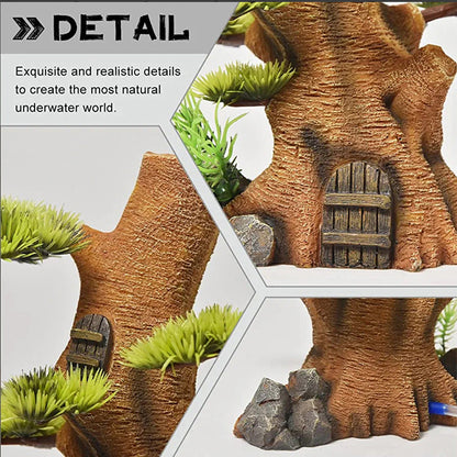 Rynx | Realistic Tree Trunk Aquarium Ornament