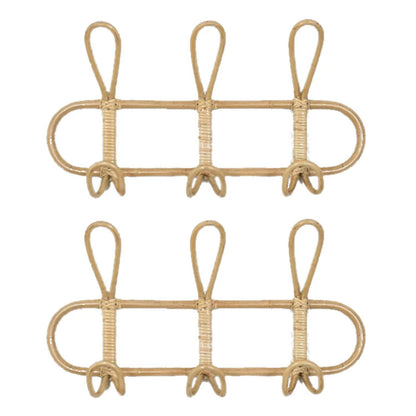 Rynx | Playful rattan wall hook for playful children's rooms