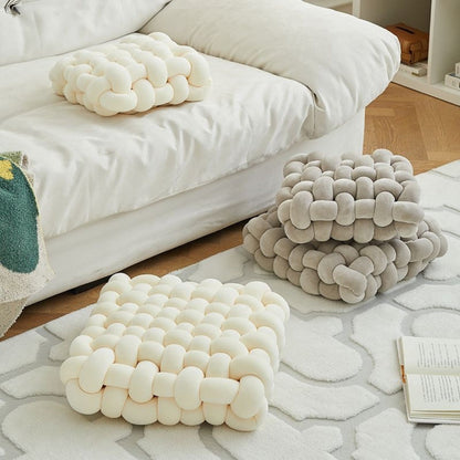 Rynx | Nordic Knot Plush Cushion