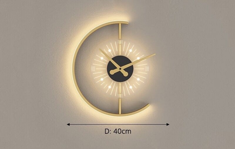 Rynx | Modern luminous LED wall clock