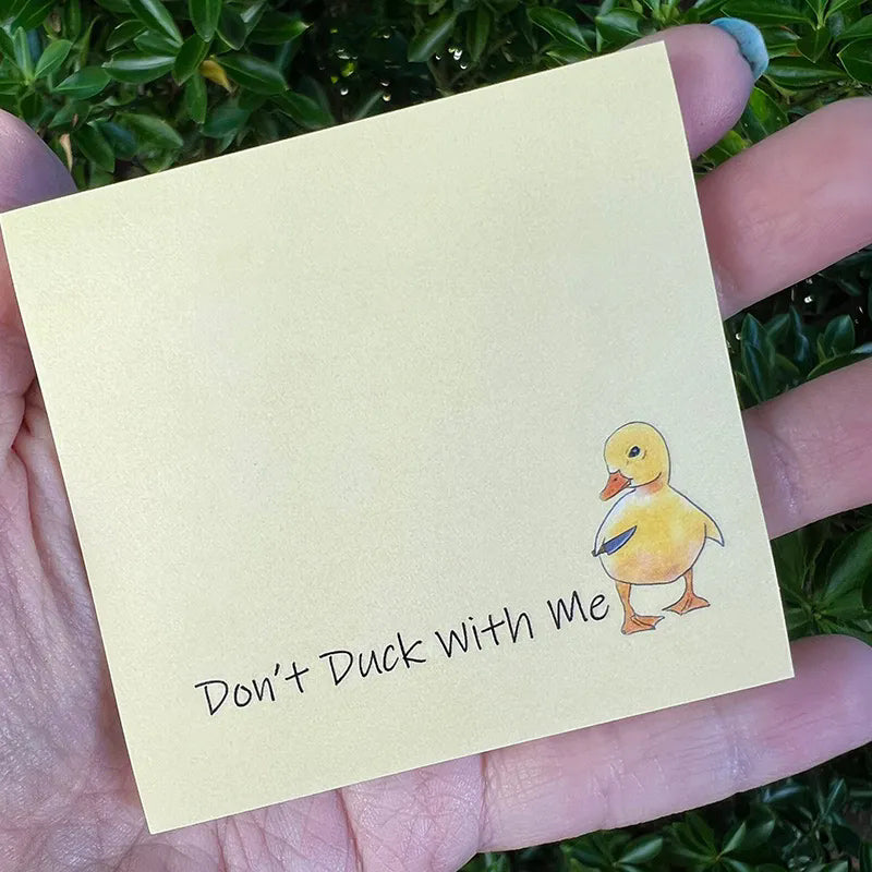 Rynx | Funny, cheeky sticky notes with duck