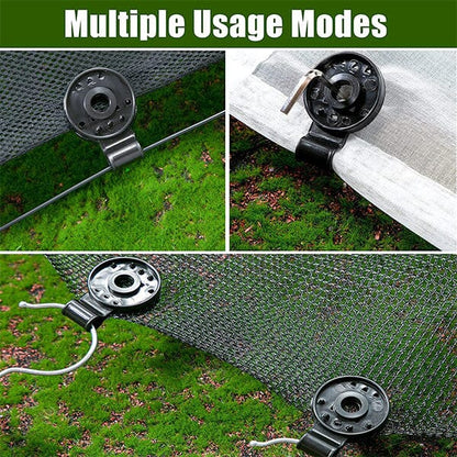 Rynx | Shadow fabric plastic clamps, sun protection net clamps for greenhouse outdoor garden