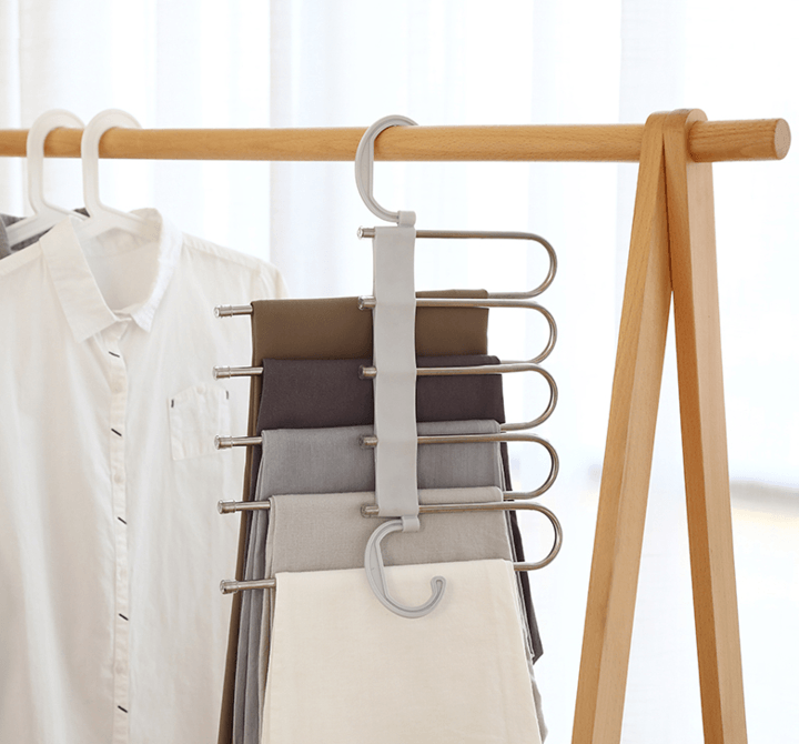 Rynx | Space-saving multipurpose trouser hanger clothes hanger
