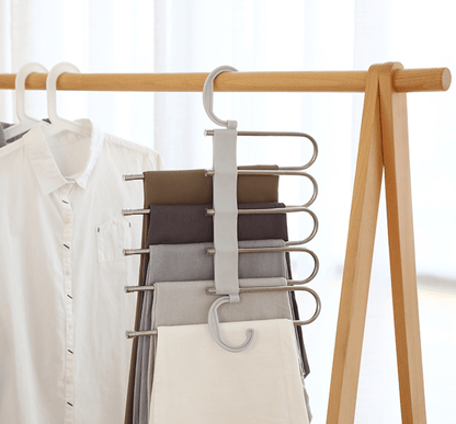Rynx | Space-saving multipurpose trouser hanger clothes hanger