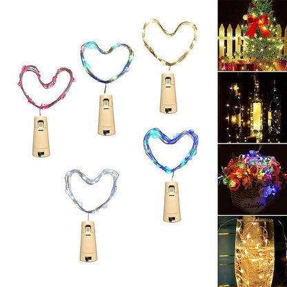 Rynx | LED bottle light cork night light DIY decor