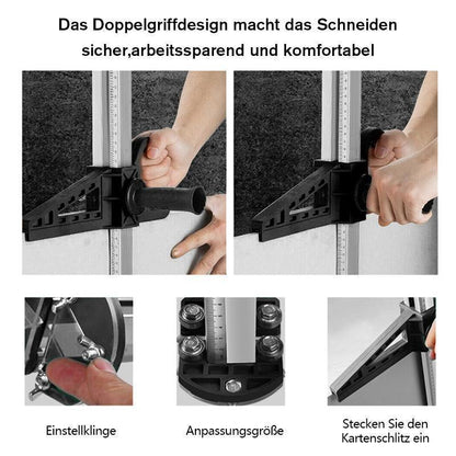 Rynx | Cutting tool for drywall with double blade