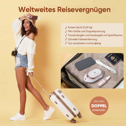 Rynx | 2024 Travel Iron With Dual Voltage