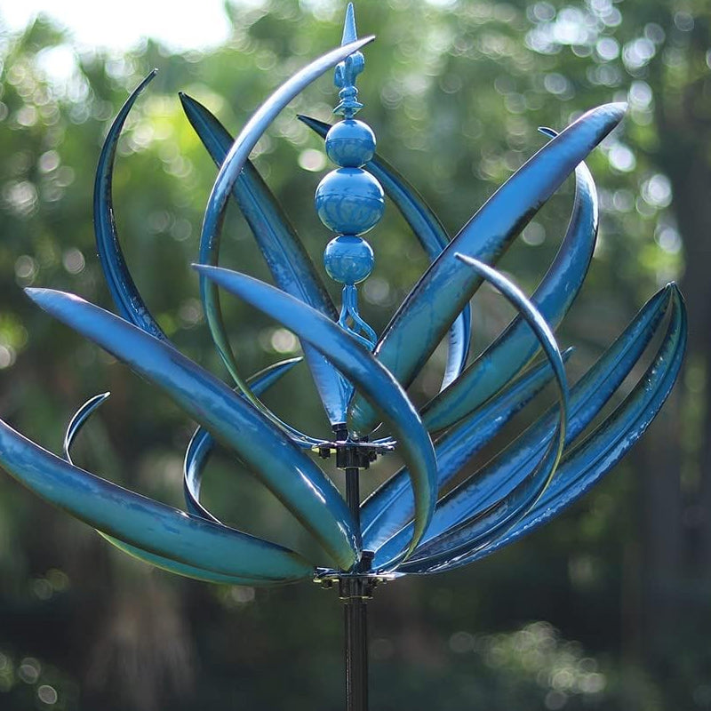 Rynx | Blue Wind Spinner made of Metal