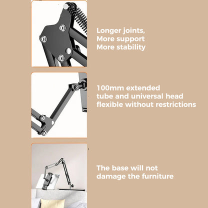 Rynx | Retractable hidden bedside phone tablet holder