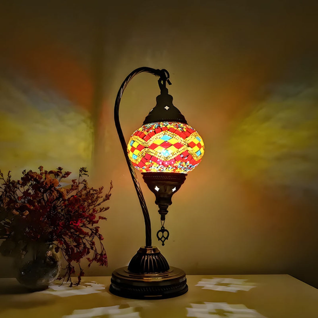 Rynx | VibrantStyle - colorful glass mosaic lamp