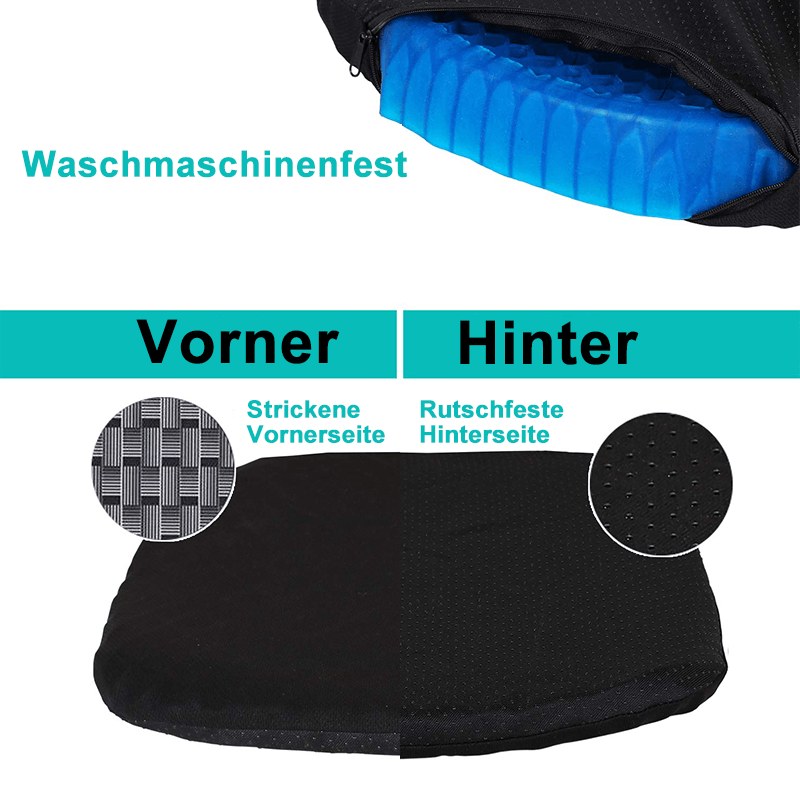 Rynx | Super Soft Silicone Back and Butt Comfort Cushion