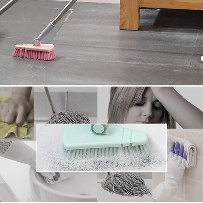 Rynx | Long Handle Rotating Floor Cleaning Brush