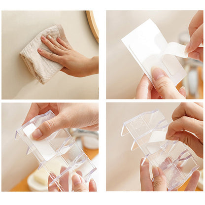 Rynx | Wall-mounted skincare organizer shelf for cleaning products