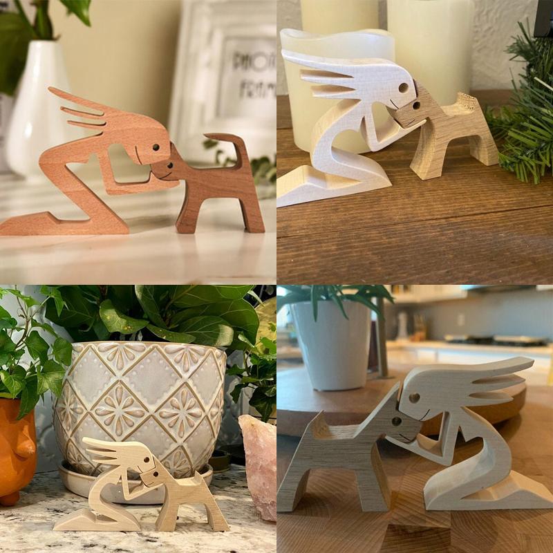 Rynx | Animal Lover Wooden Sculpture Table Decoration