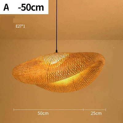 Rynx | Handcrafted Rattan Pendant Light - RayaLicht