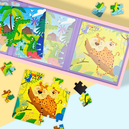 Rynx | 3-in-1 Magnetic Puzzle Book