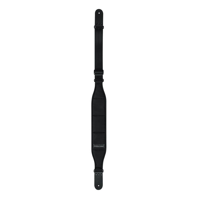 Rynx | Elastic Wide Black Guitar Strap