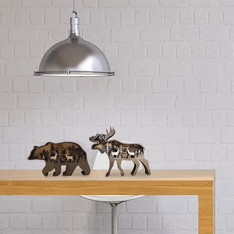 Rynx | 3d Creative Wood Animal Carving Craft Gift