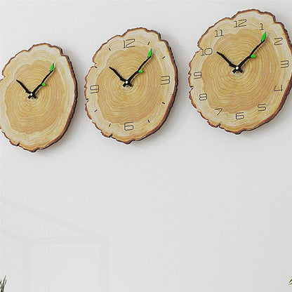 Rynx | Wood Annual Rings Wall Clock