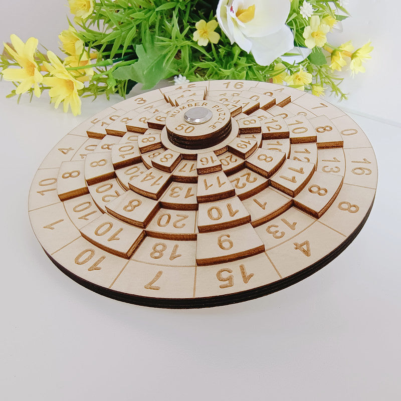 RYNX | Safecracker 50 Wooden Puzzle - Difficult Mathematical Brain Teaser For Adults