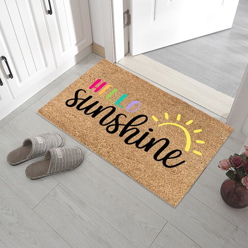 Rynx | Welcome Decorative Doormat, Non-Slip Mats for the Entrance Area