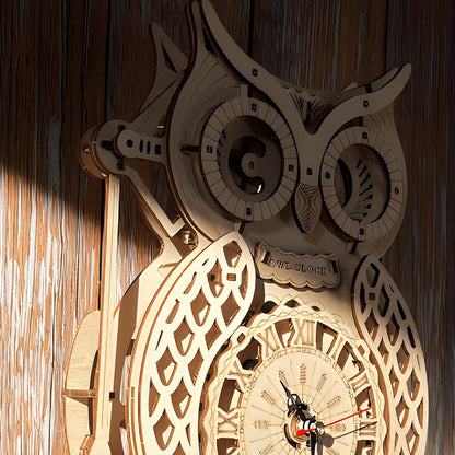 Rynx | Super mechanical wooden model puzzle set🦉
