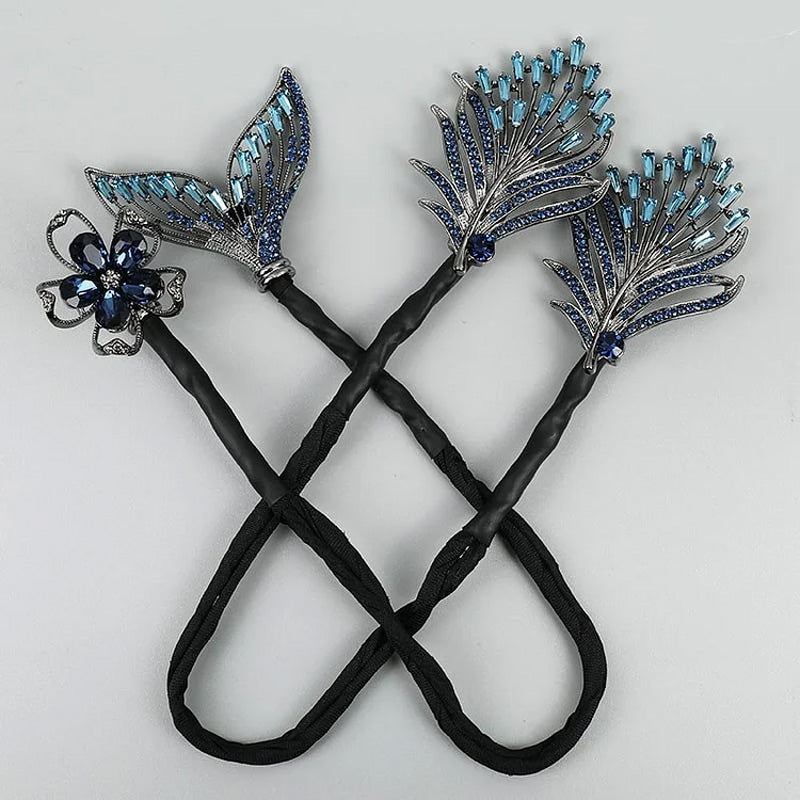 Rynx | Rhinestone Flower Hair Clip