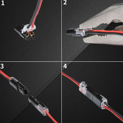 Rynx | Double Wire Push-In Plug With Locking Closure